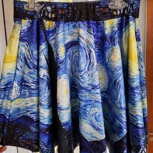 Starry Night Circle Skirt